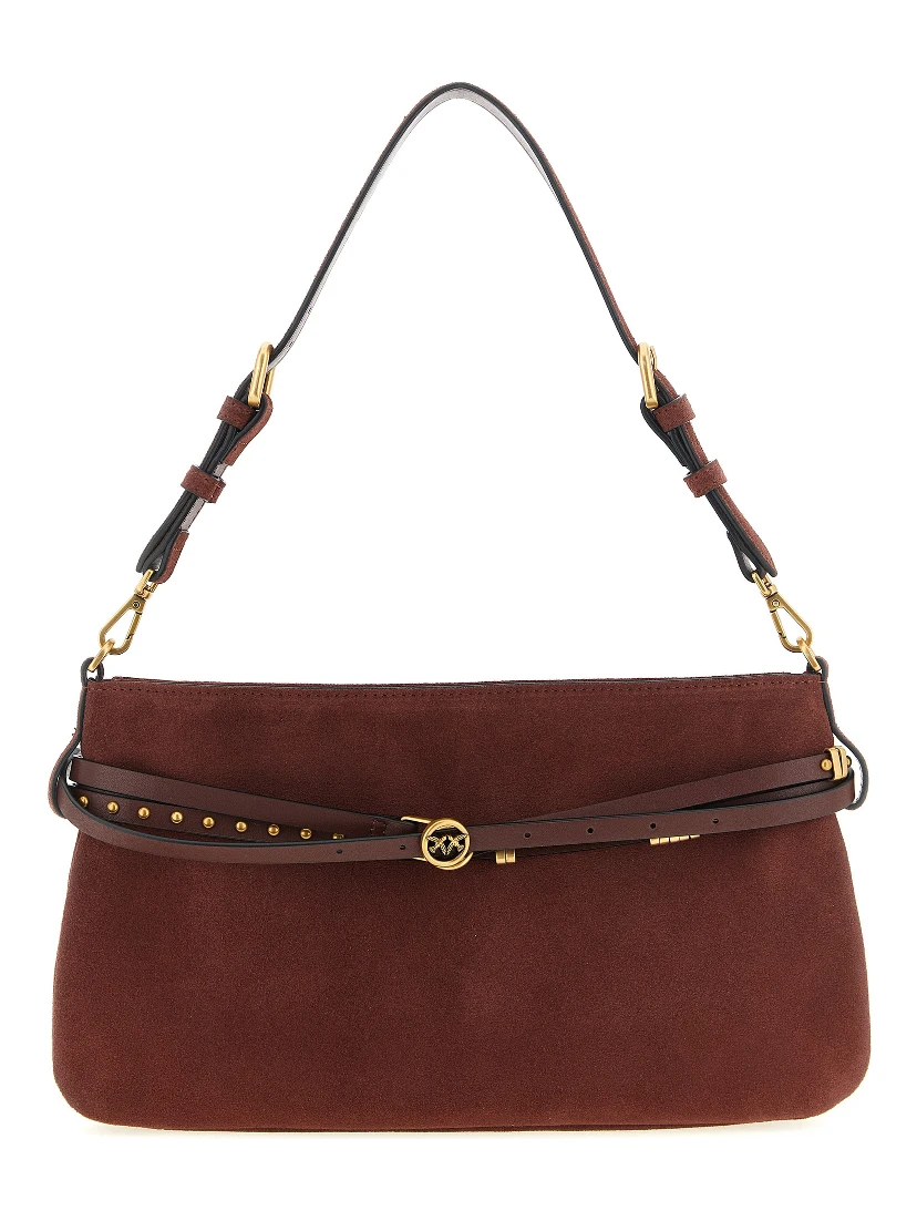 Bordeaux Cowhide Shoulder Bag