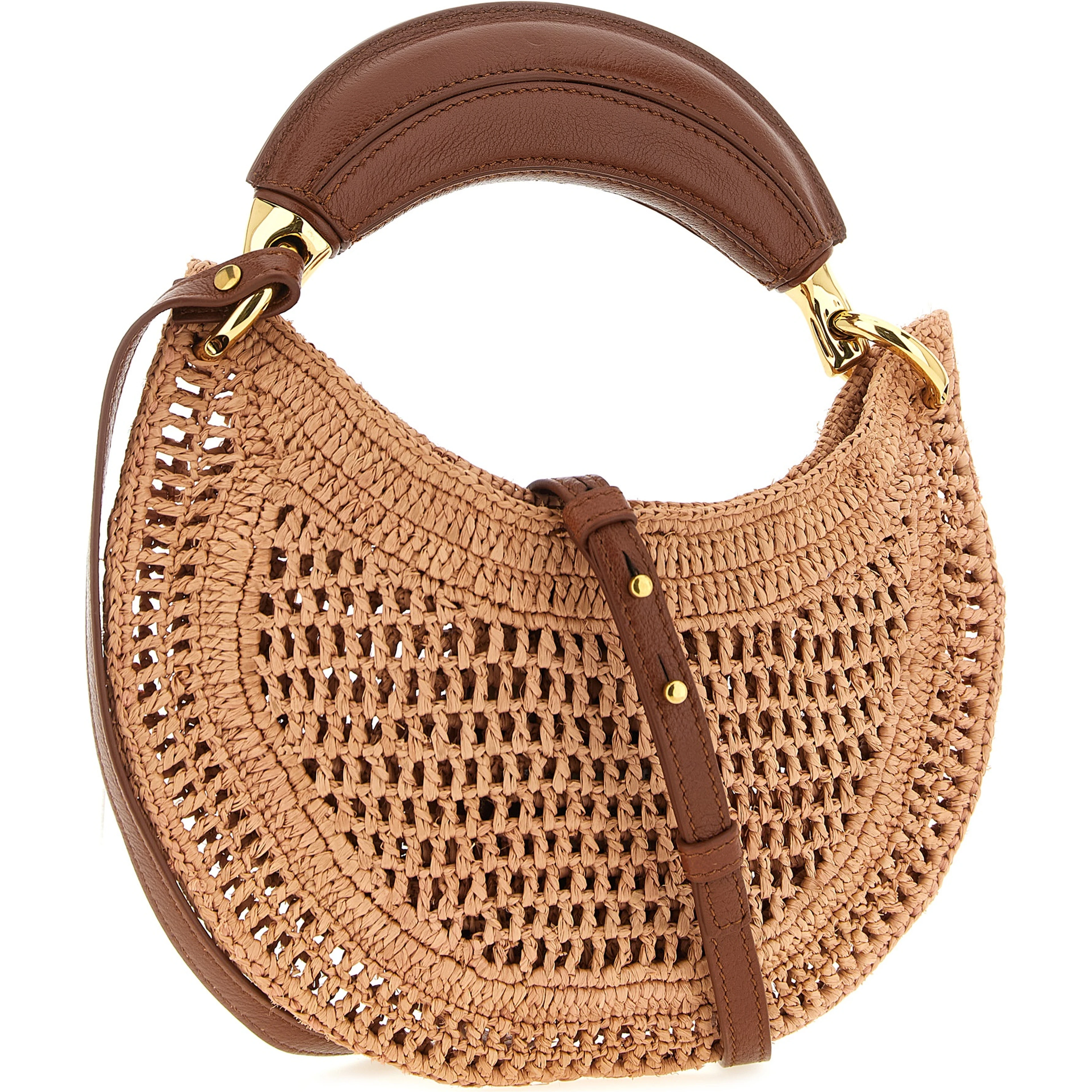 Multicolor Raffia Handbag