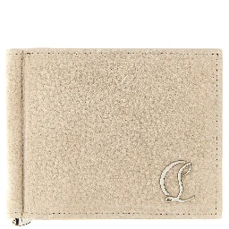 Beige Calfskin Wallet