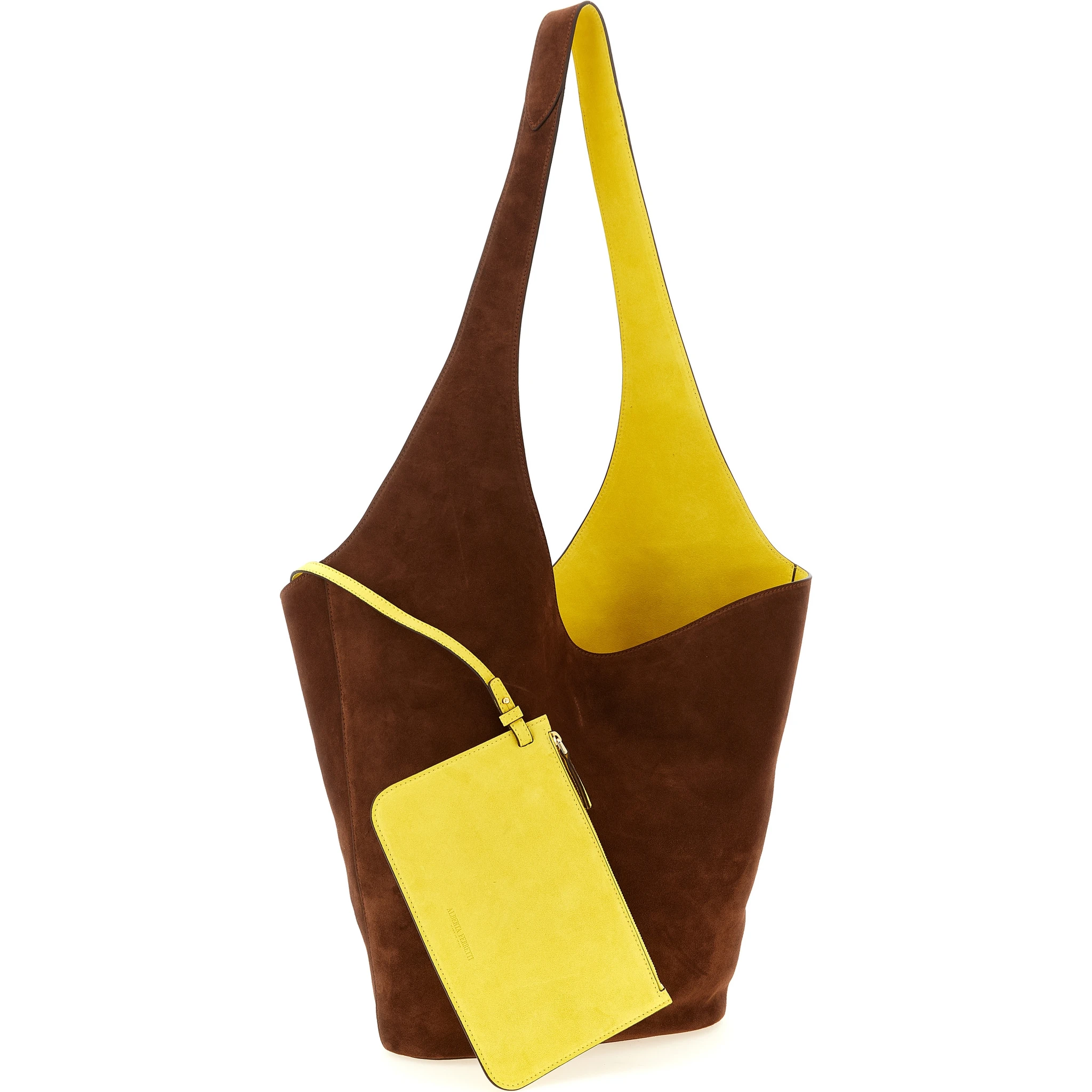Brown Leather Shoulder Bag