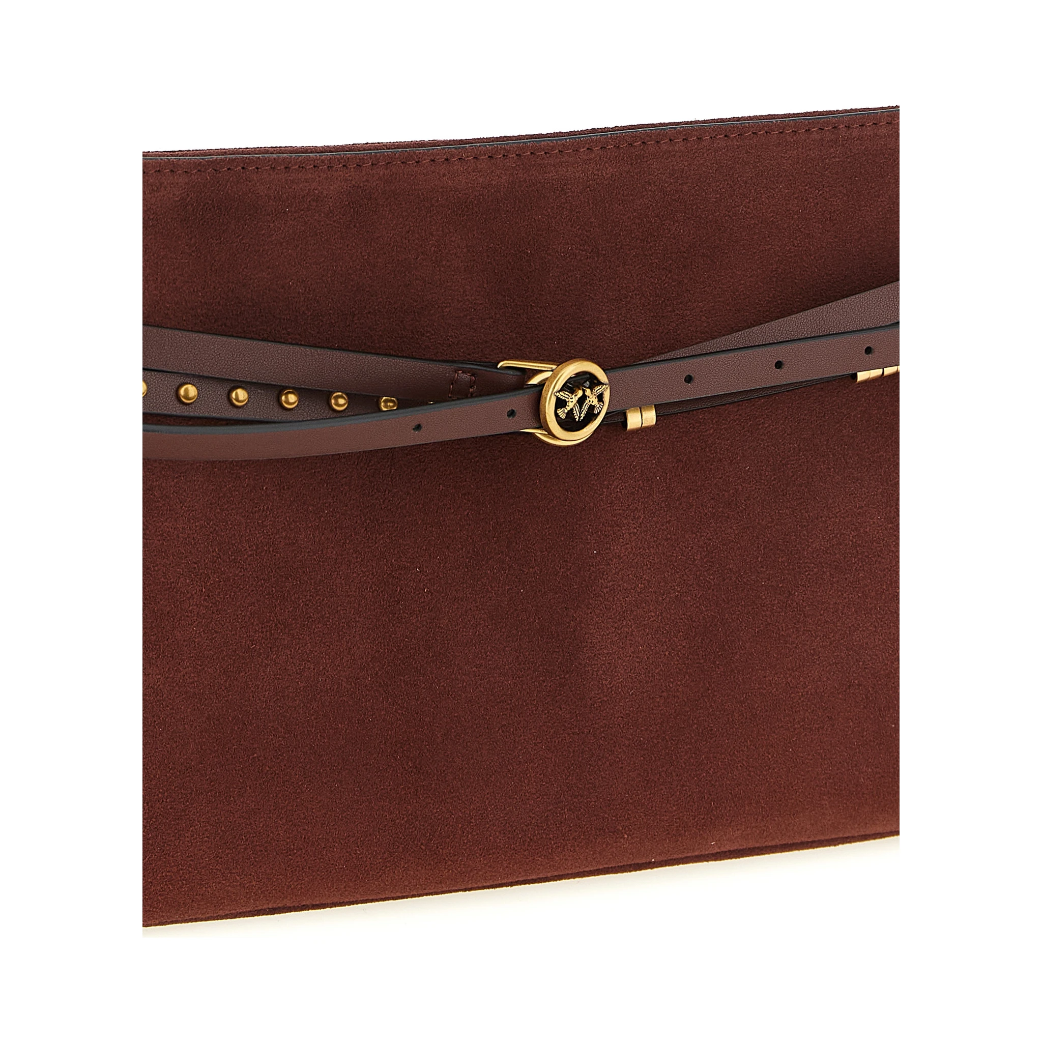 Bordeaux Cowhide Shoulder Bag