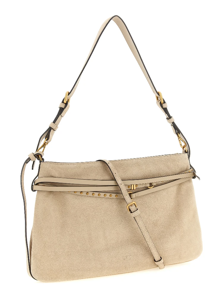 Beige Cowhide Shoulder Bag alternative