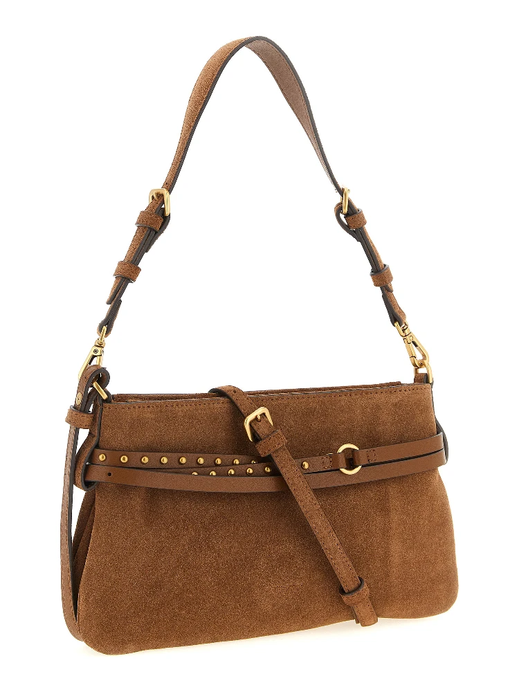 Brown Lamb Leather Shoulder Bag alternative
