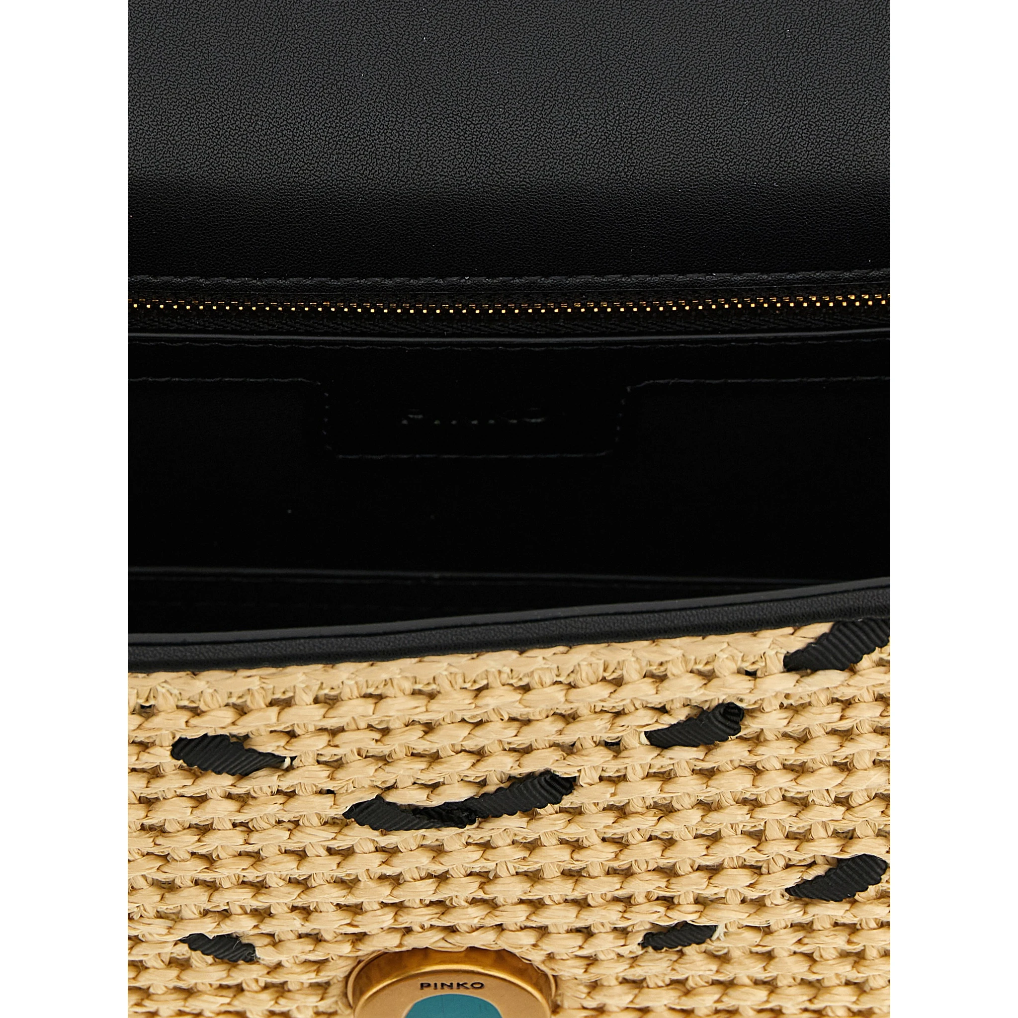 Beige Cowhide Crossbody Bag