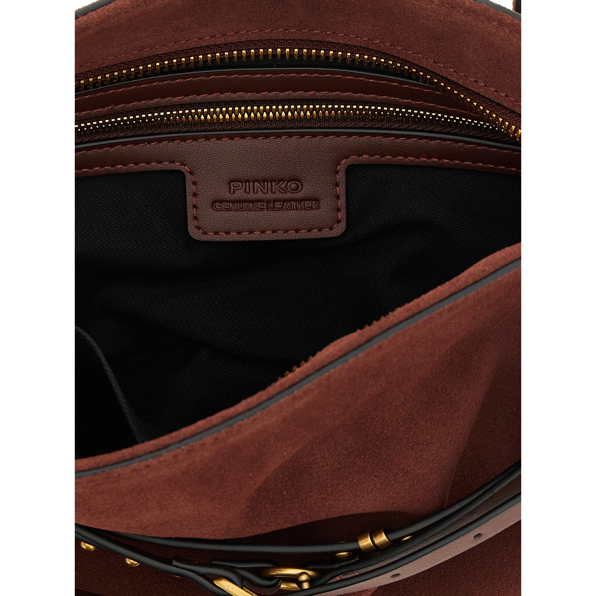 Bordeaux Cowhide Shoulder Bag