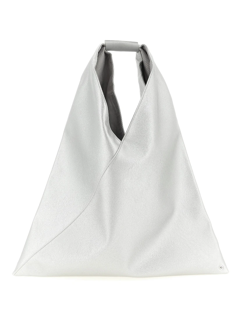 Silver Polyethylene Handbag