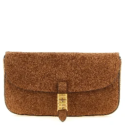 Brown Cowhide Shoulder Bag