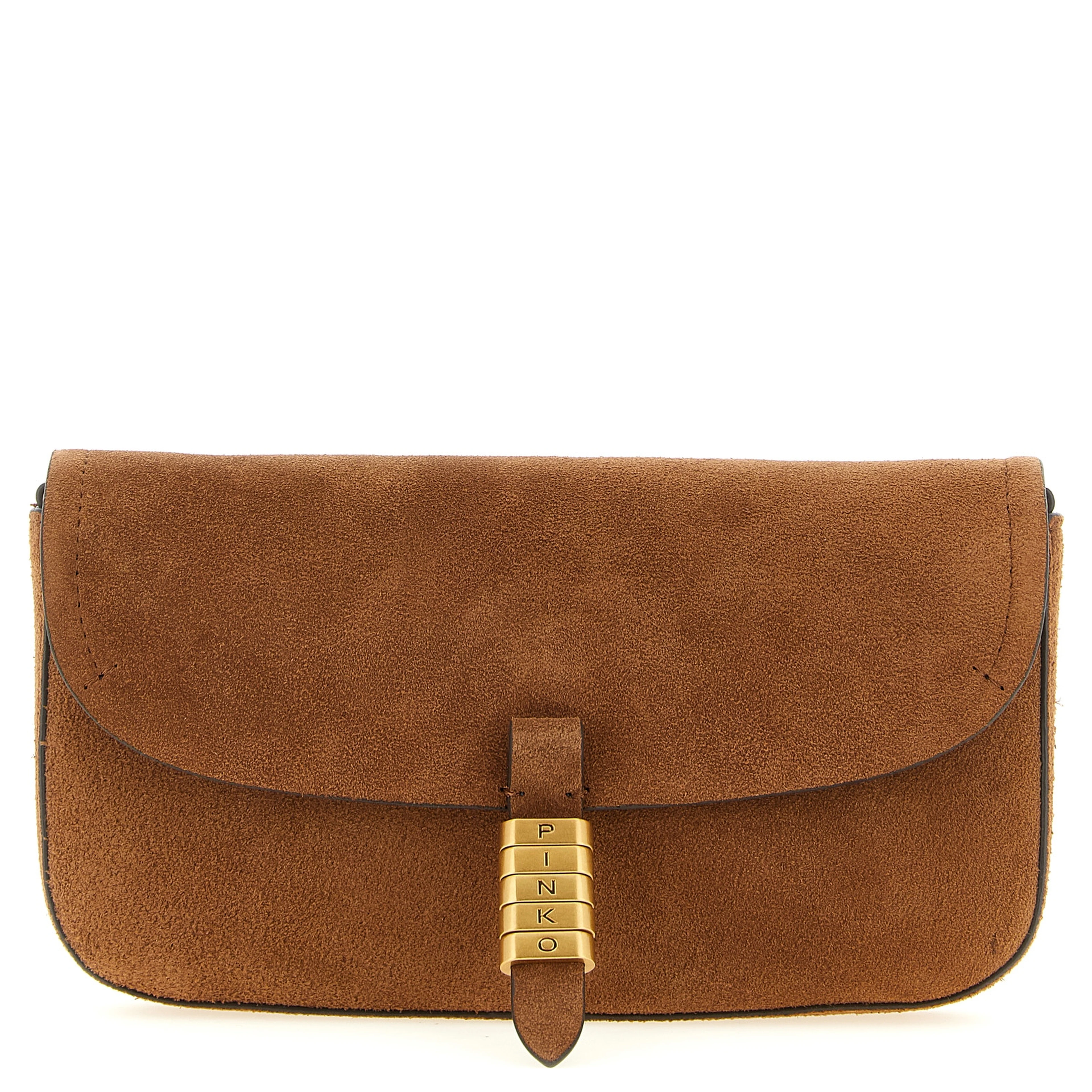 Brown Cowhide Shoulder Bag
