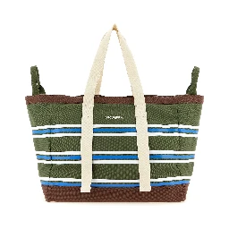 Multicolor Cotton Tote Bag