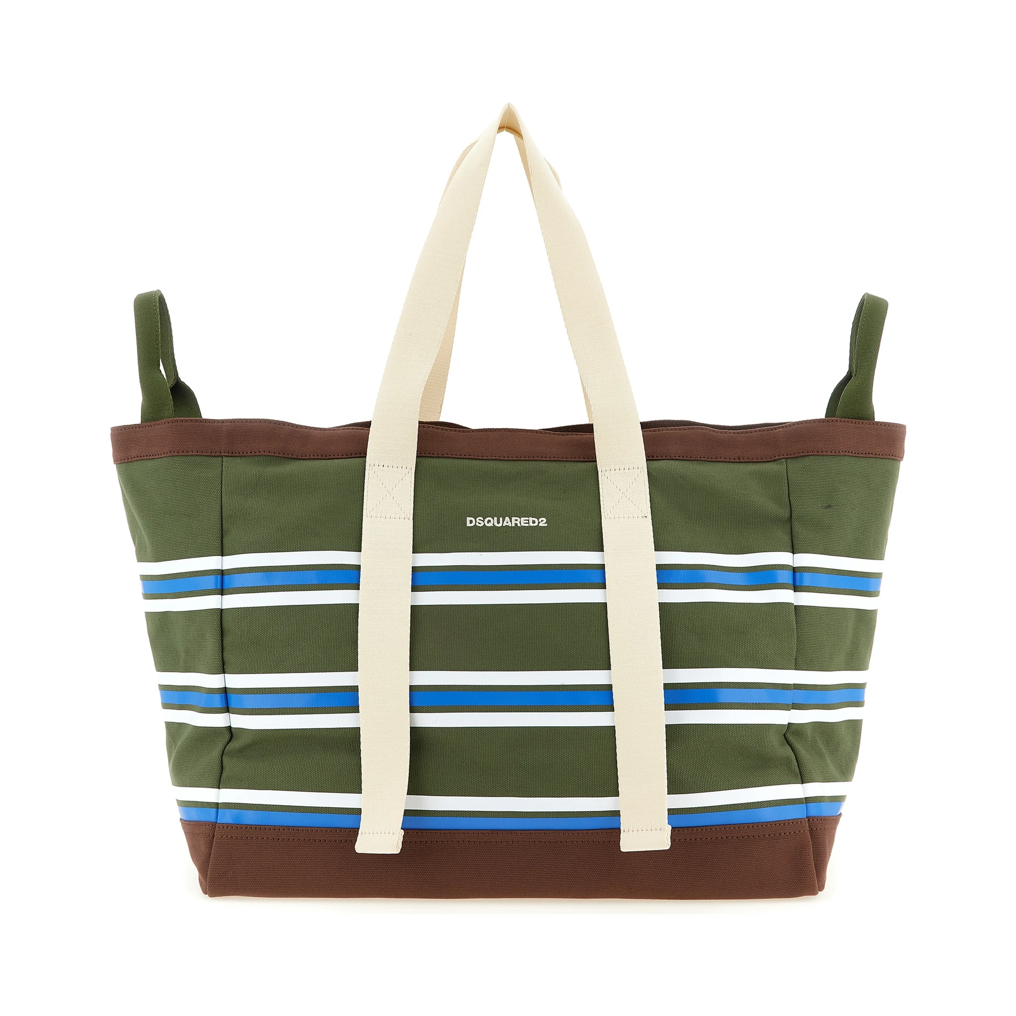 Multicolor Cotton Tote Bag