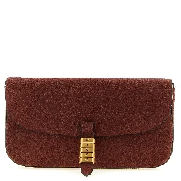 Bordeaux Cowhide Shoulder Bag