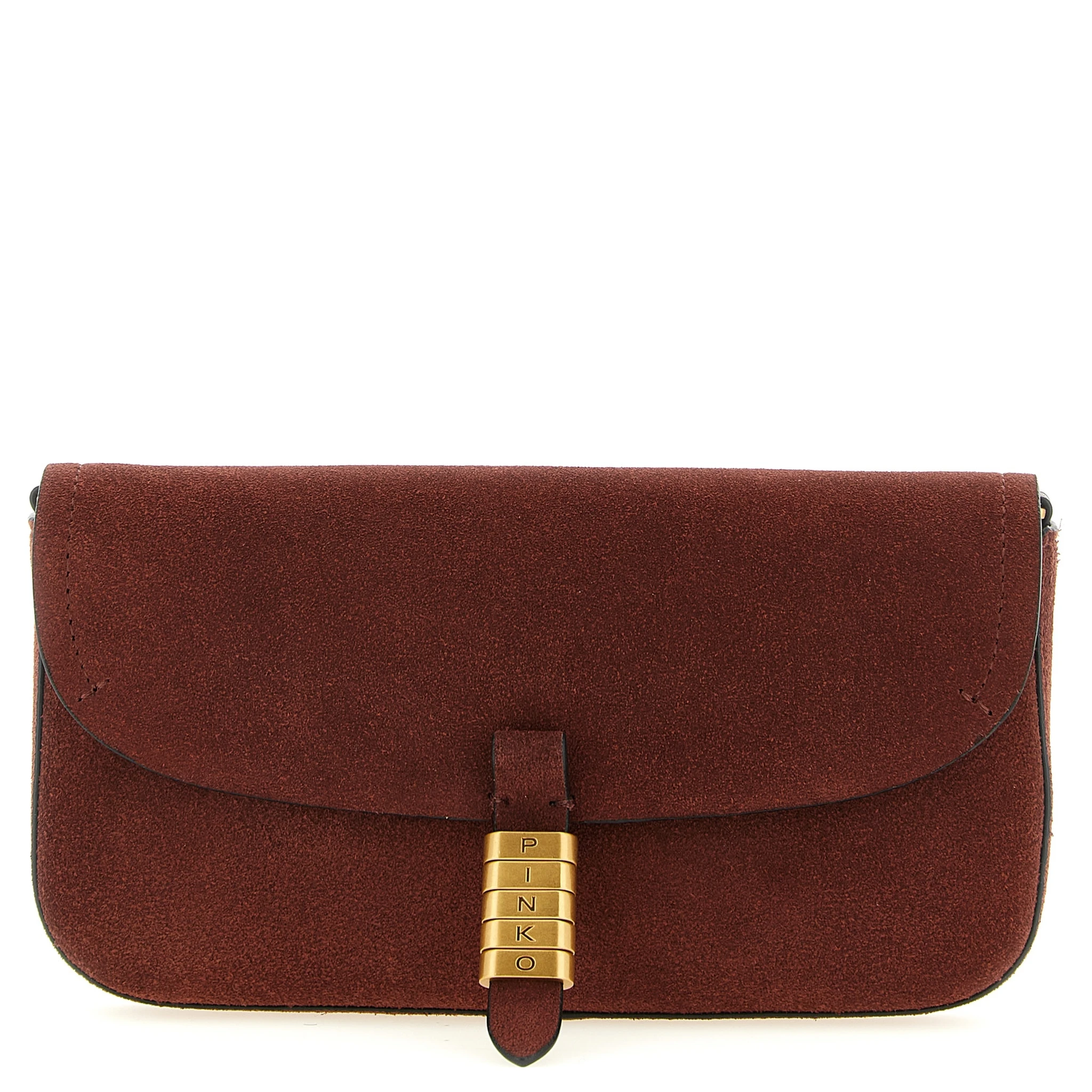 Bordeaux Cowhide Shoulder Bag