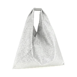 Silver Polyethylene Handbag
