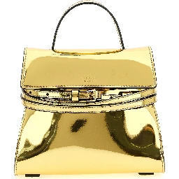 Gold Polyethylene Handbag