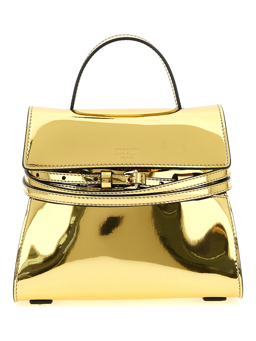 Gold Polyethylene Handbag