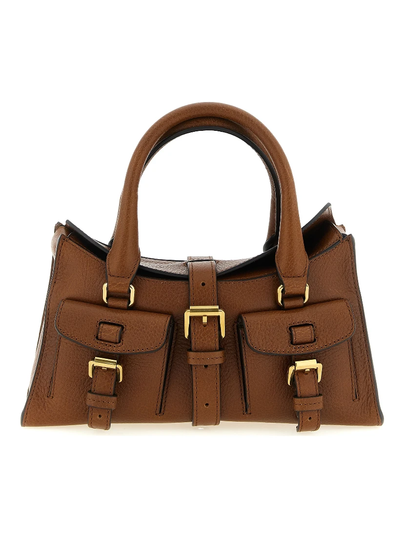Brown Calfskin Handbag