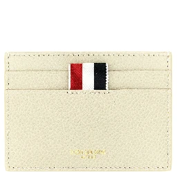 Beige Calfskin Cardholder
