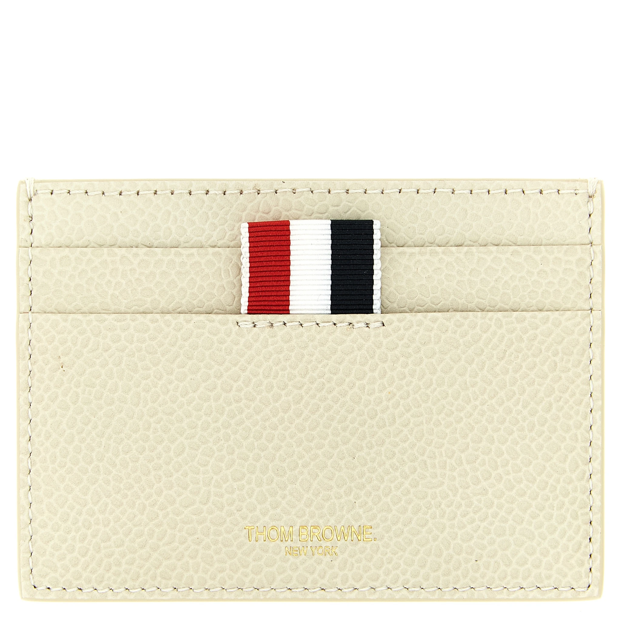 Beige Calfskin Cardholder