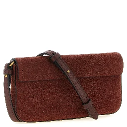 Bordeaux Cowhide Shoulder Bag