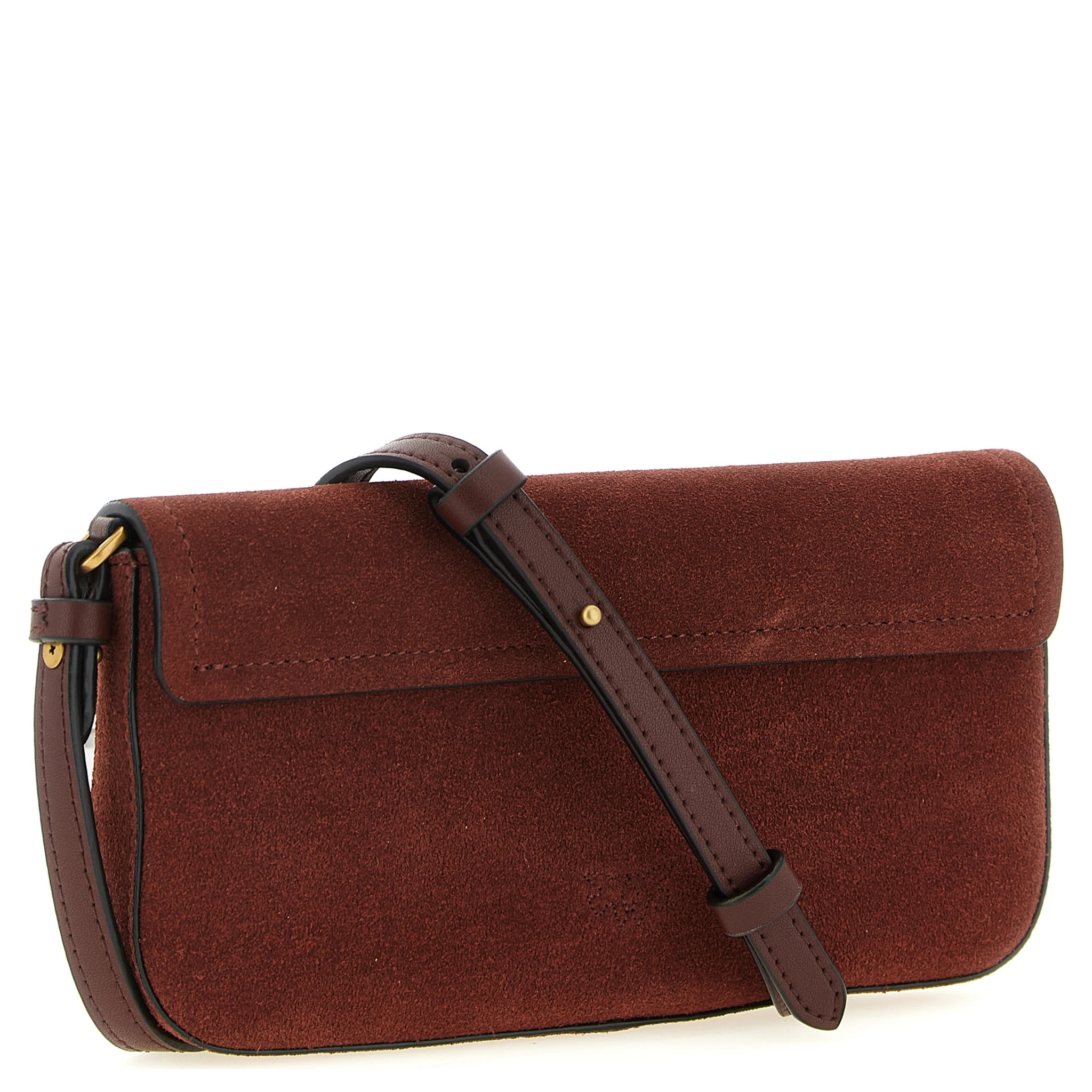 Bordeaux Cowhide Shoulder Bag