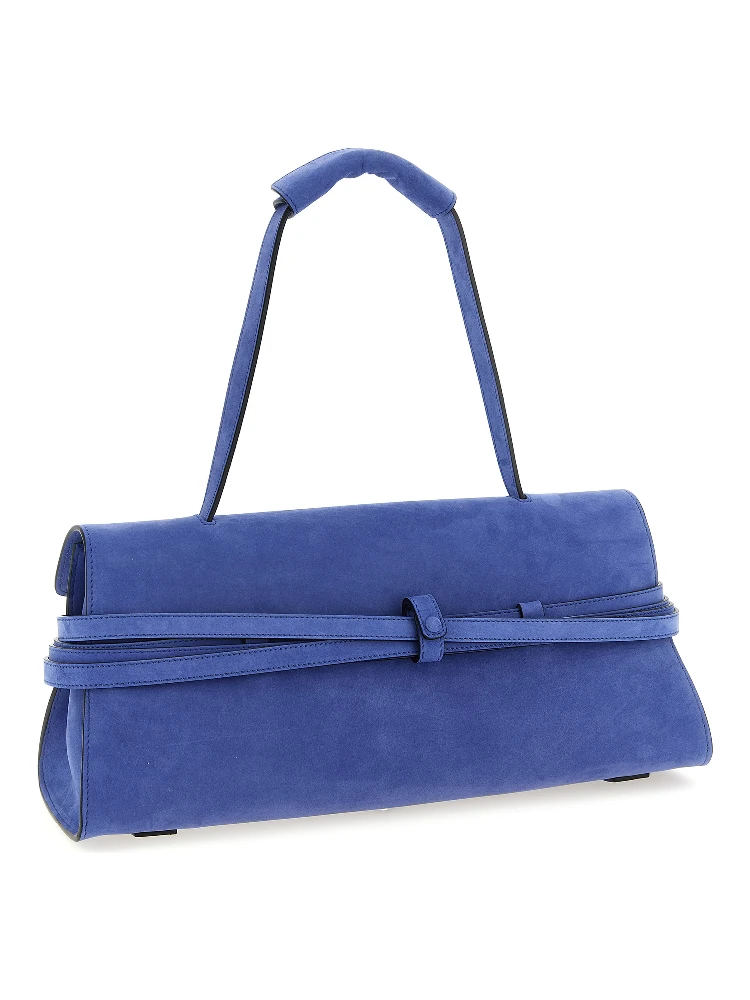 Blue Calfskin Shoulder Bag alternative