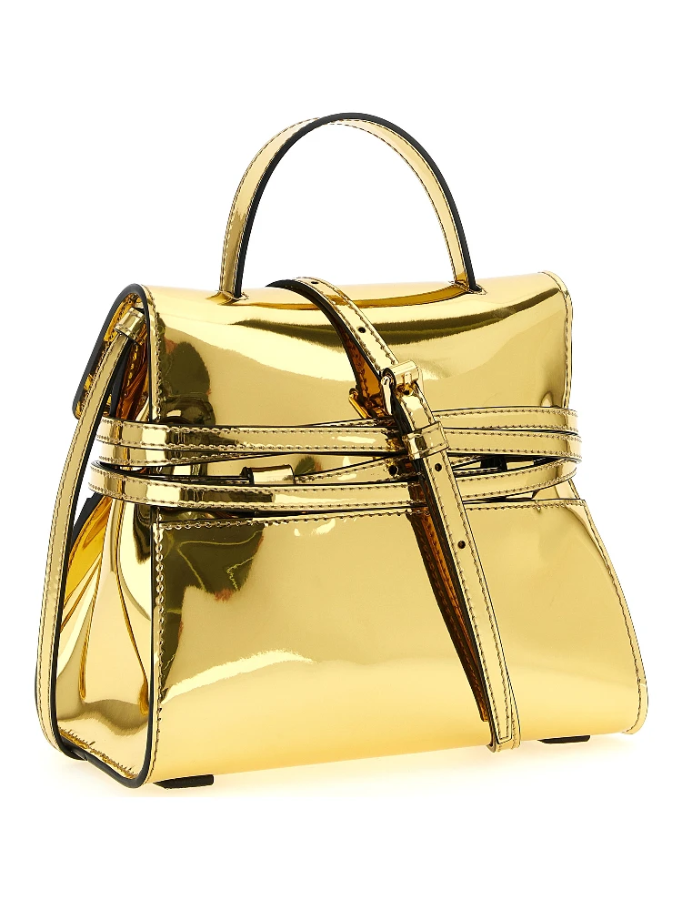 Gold Polyethylene Handbag alternative