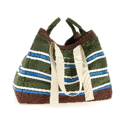 Multicolor Cotton Tote Bag