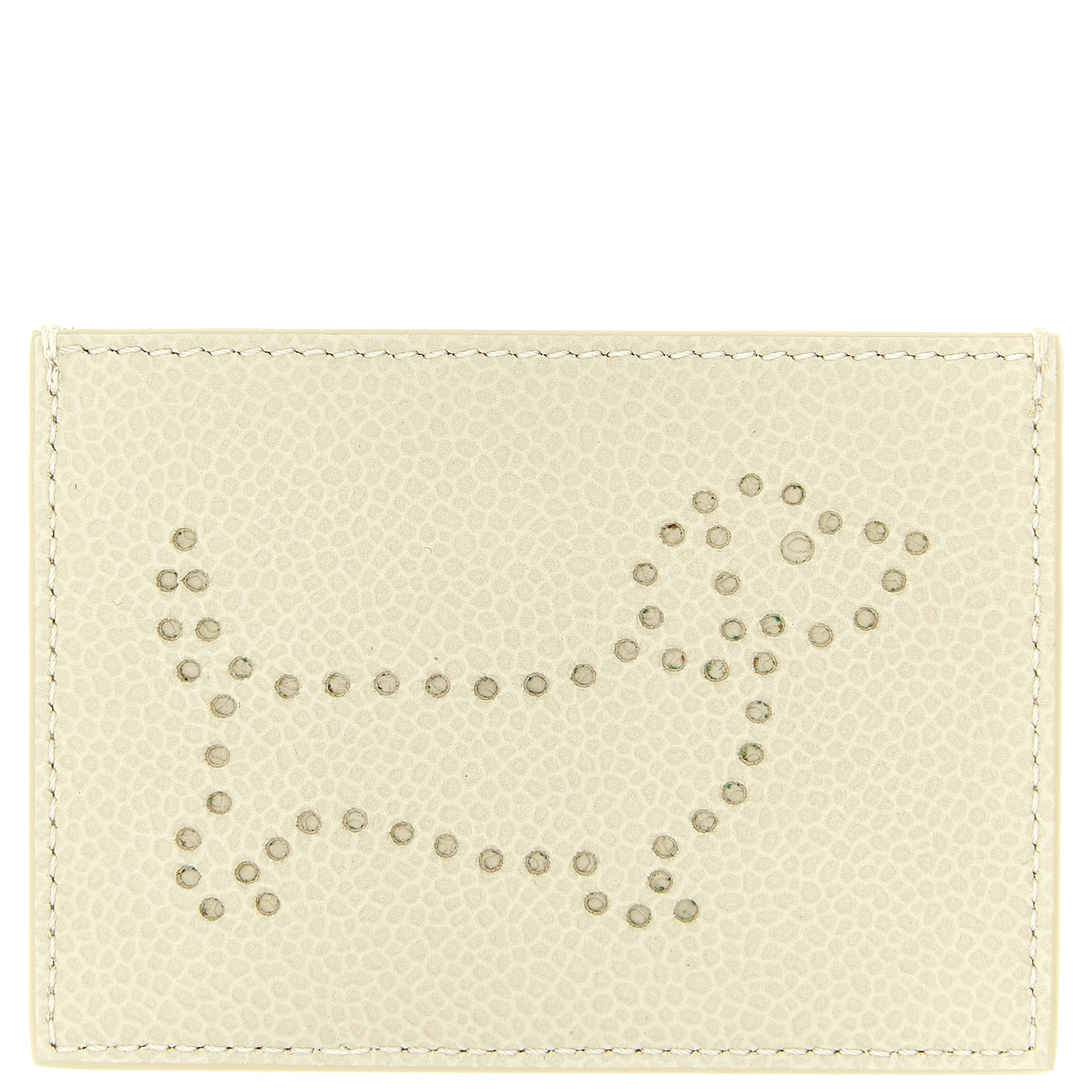 Beige Calfskin Cardholder