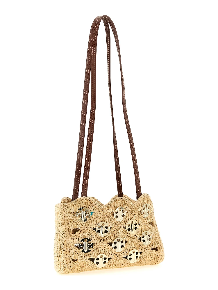 Beige Ramie Shoulder Bag alternative