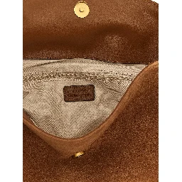 Brown Cowhide Shoulder Bag