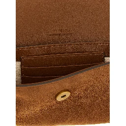 Brown Cowhide Shoulder Bag