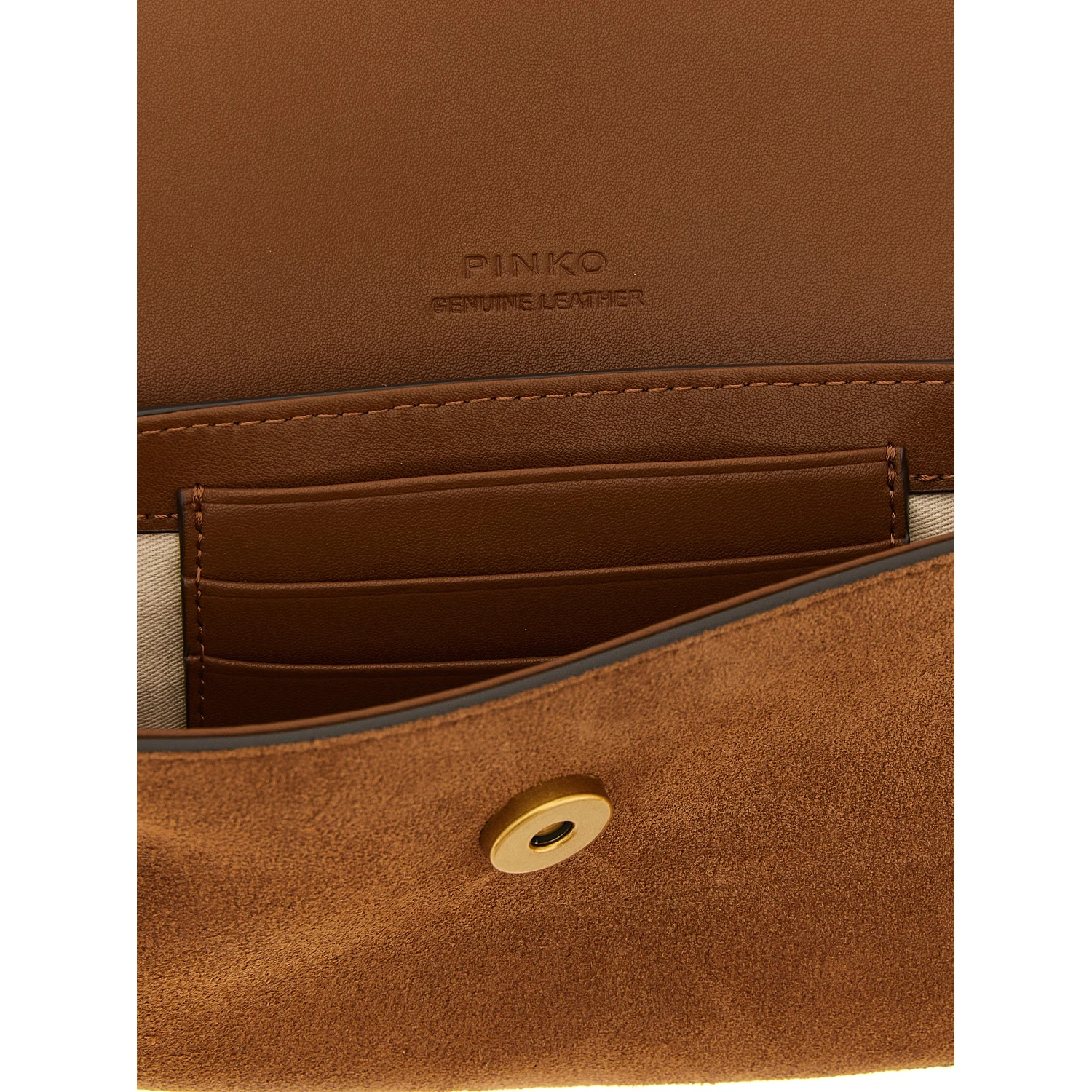Brown Cowhide Shoulder Bag