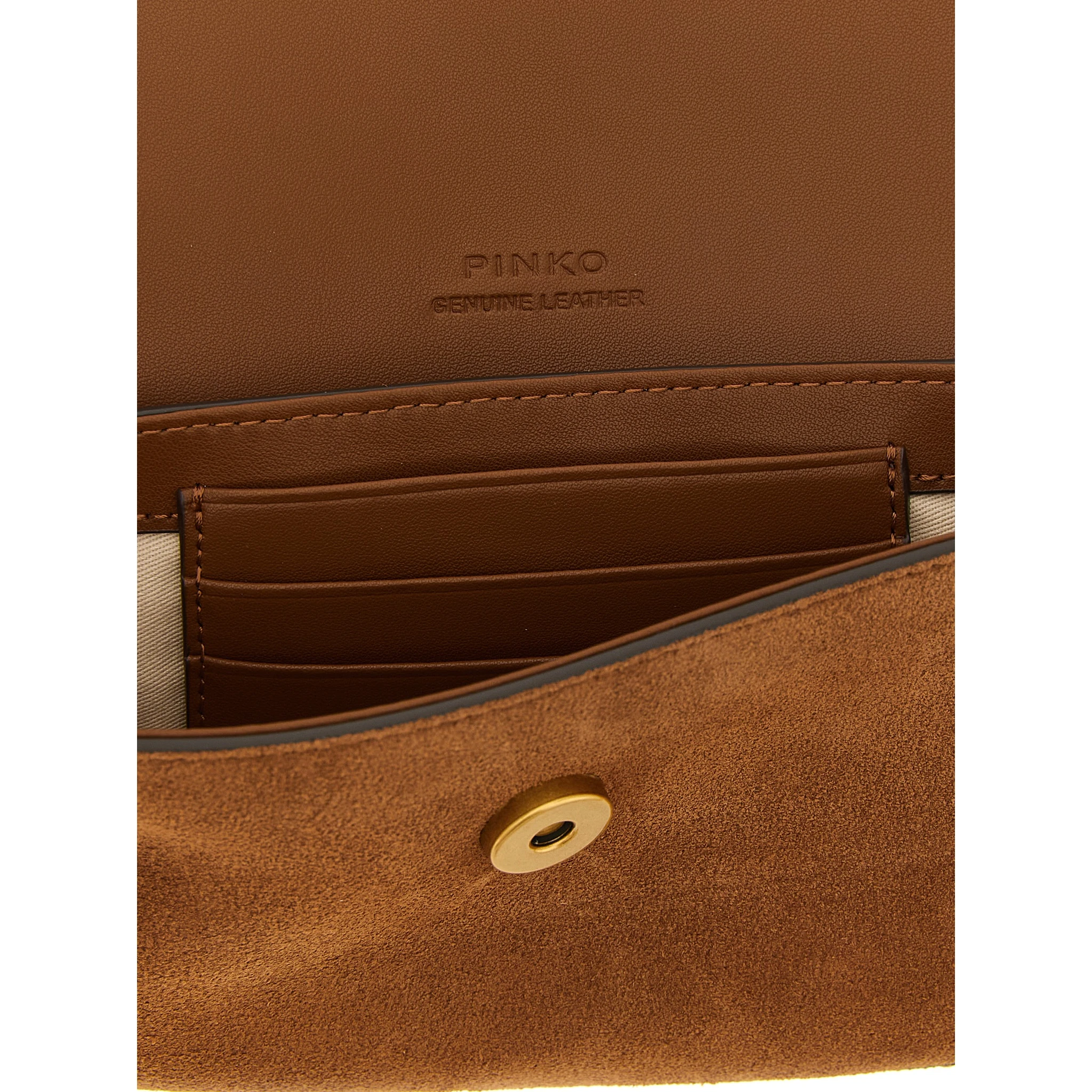 Brown Cowhide Shoulder Bag