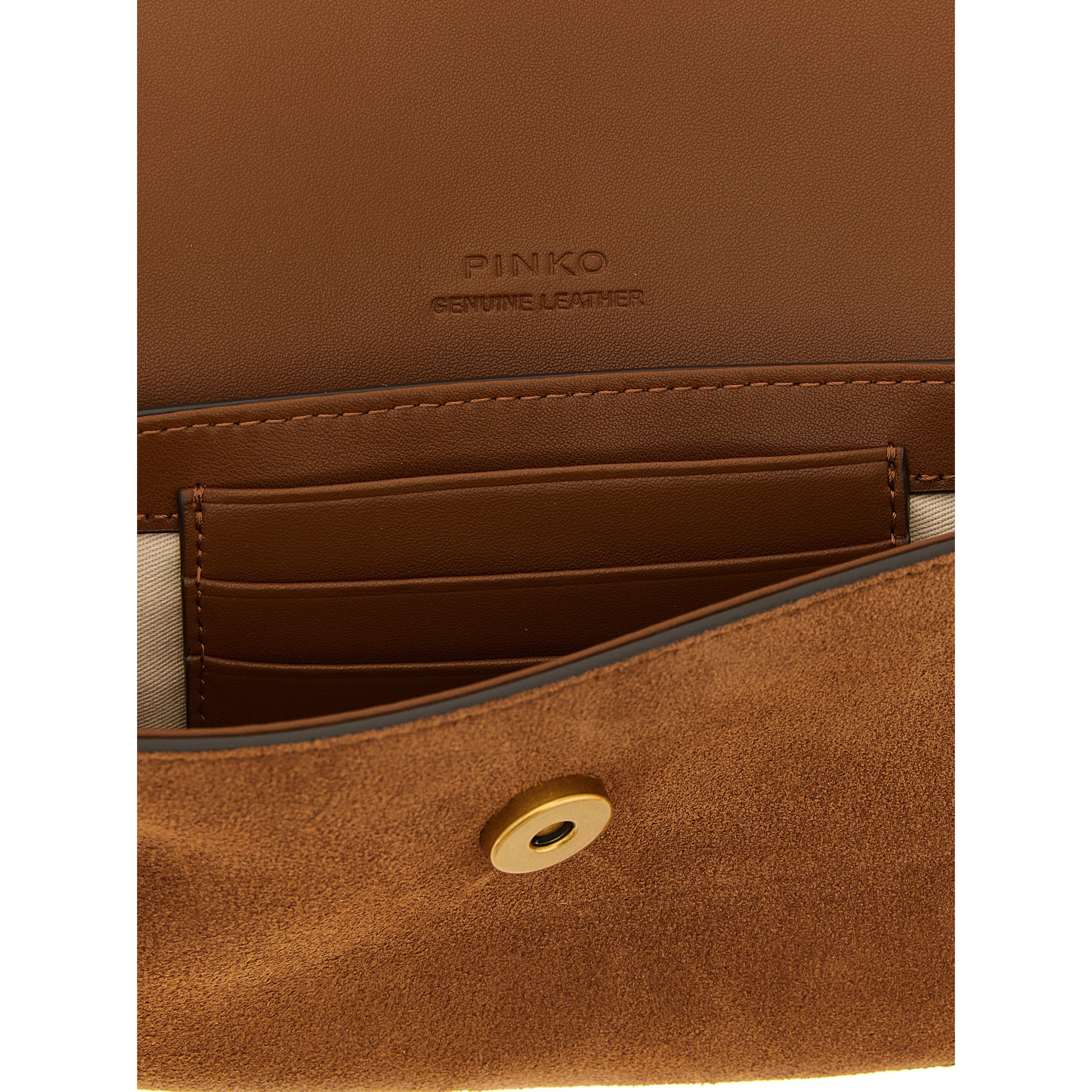 Brown Cowhide Shoulder Bag