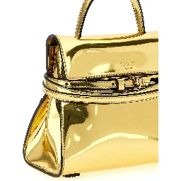 Gold Polyethylene Handbag