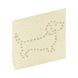 Beige Calfskin Cardholder