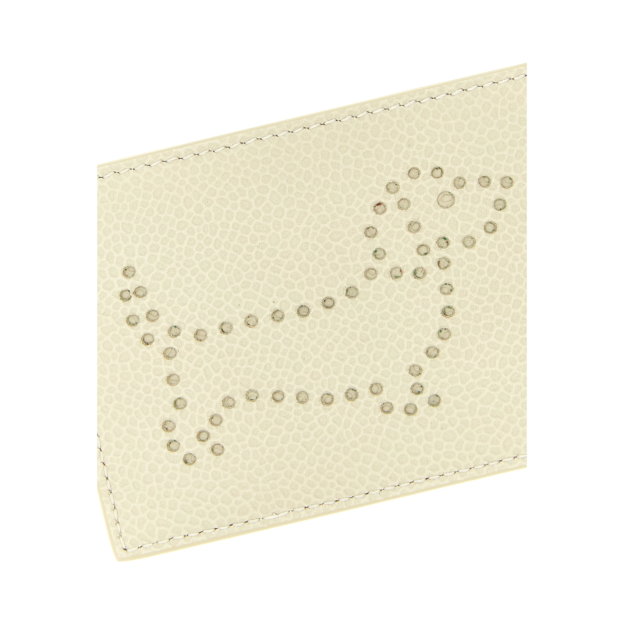 Beige Calfskin Cardholder