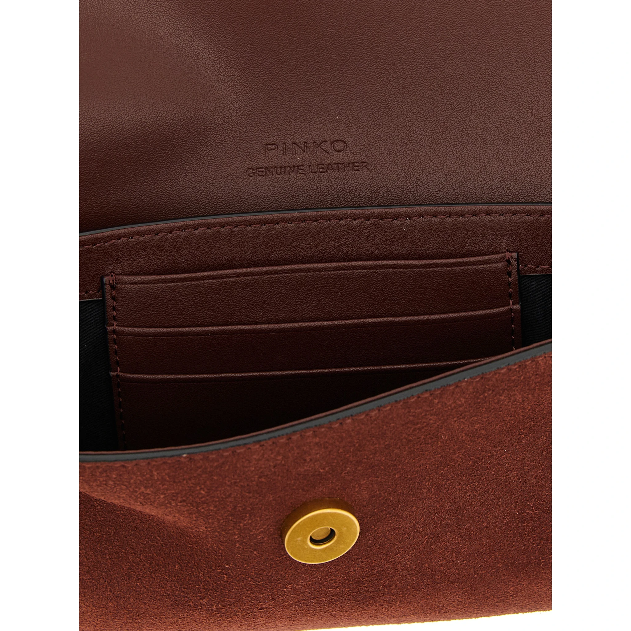 Bordeaux Cowhide Shoulder Bag