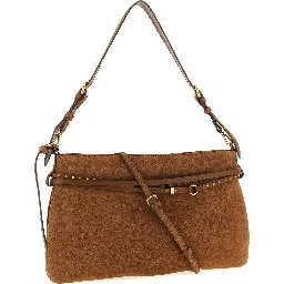 Brown Cowhide Shoulder Bag