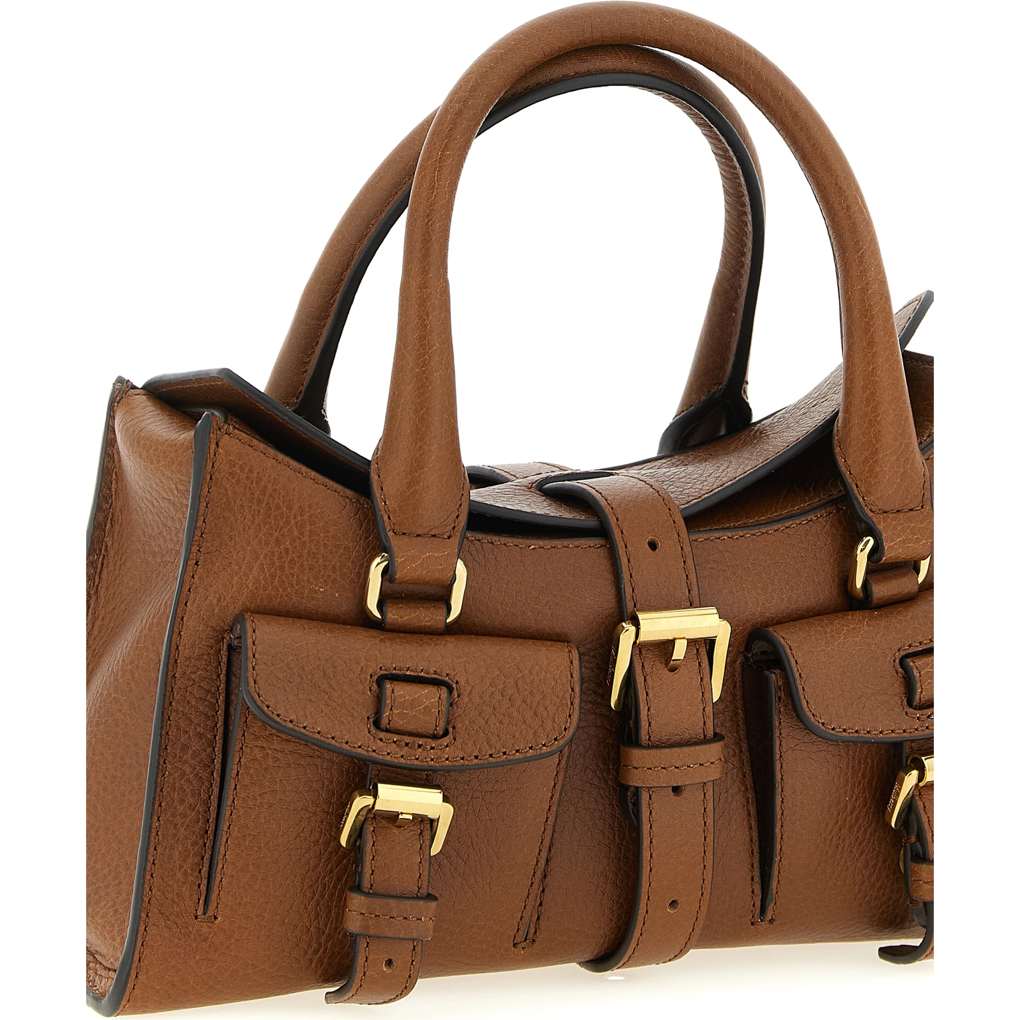 Brown Calfskin Handbag