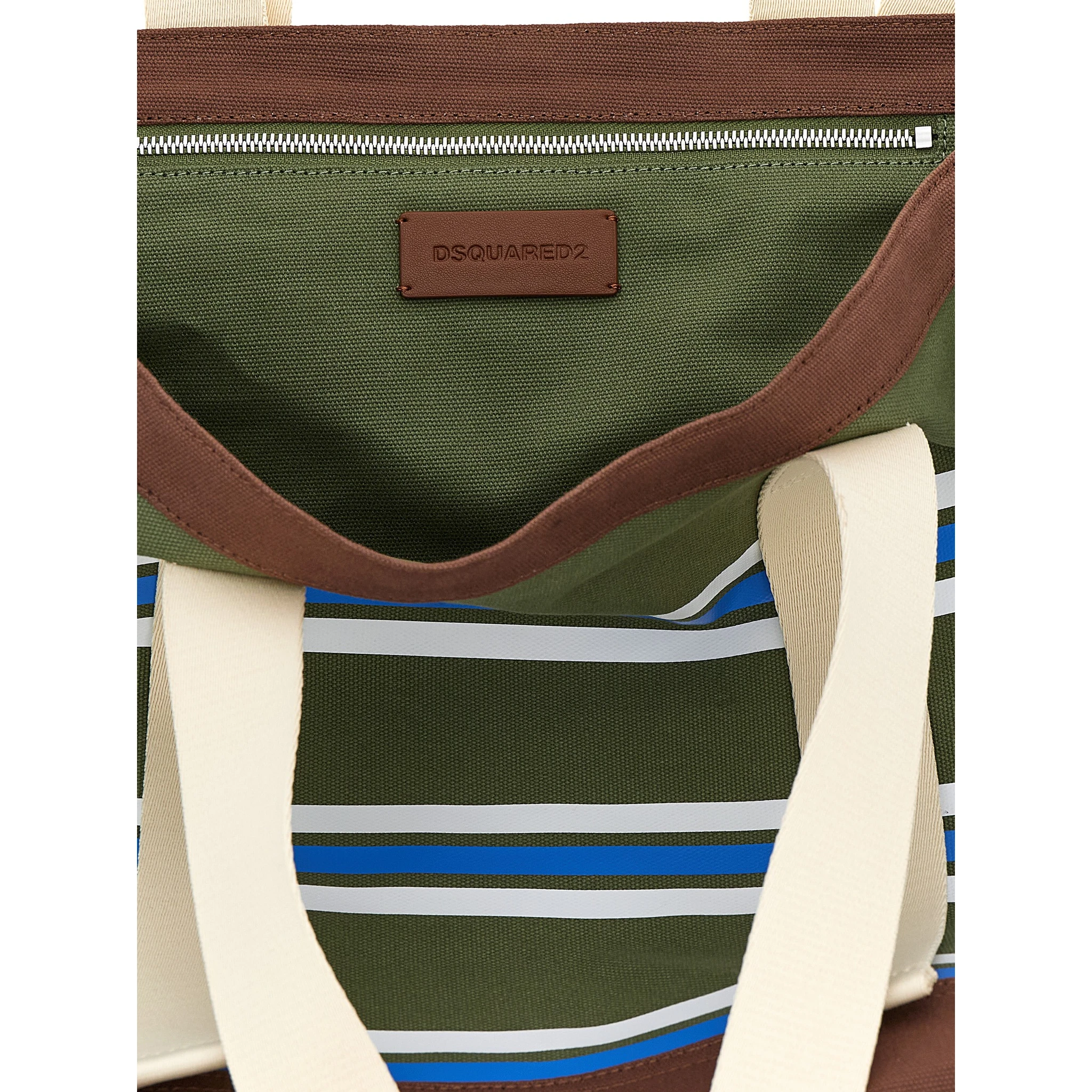 Multicolor Cotton Tote Bag