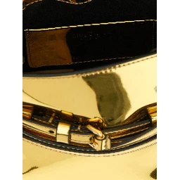 Gold Polyethylene Handbag