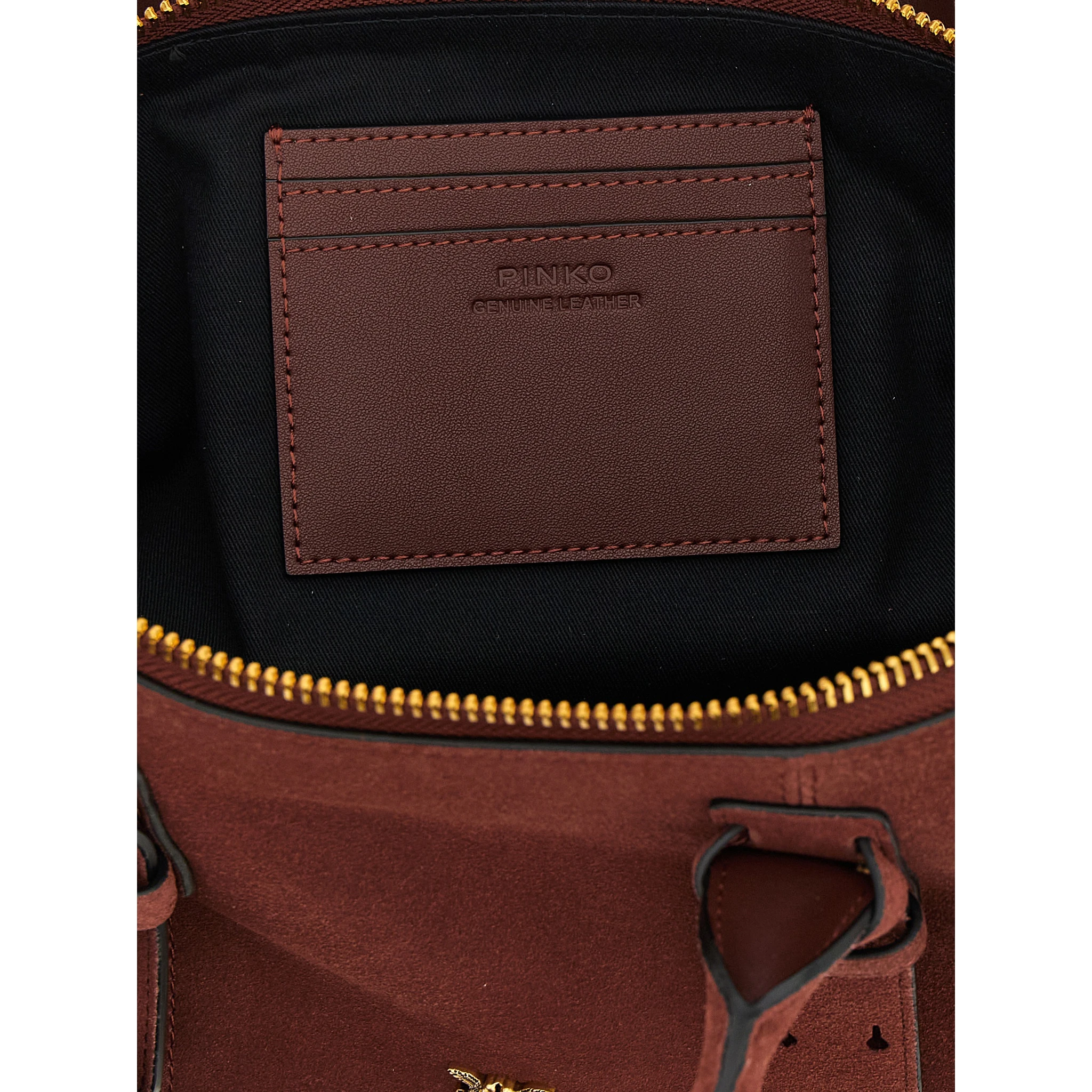 Bordeaux Cowhide Shoulder Bag