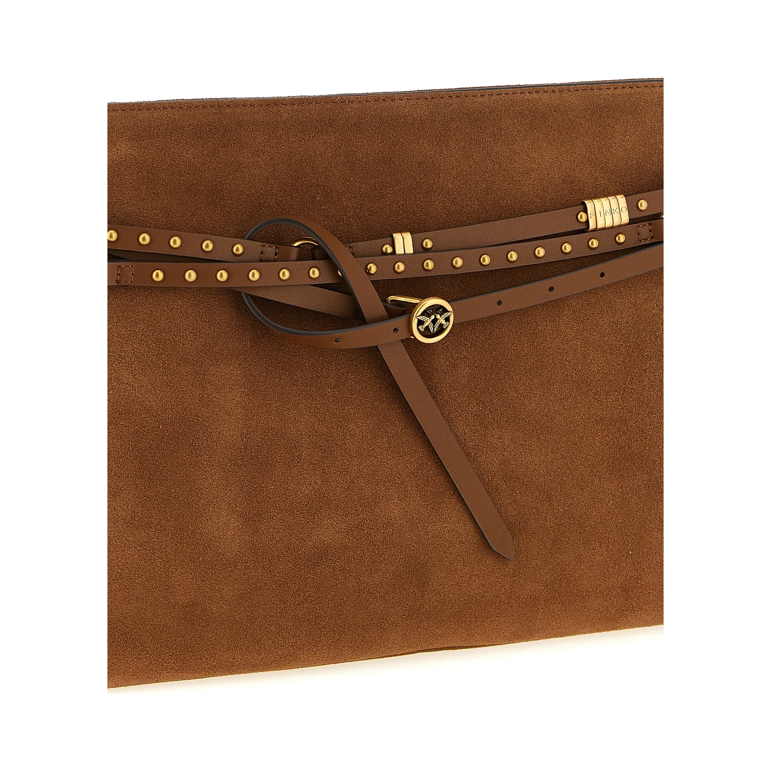 Brown Cowhide Shoulder Bag