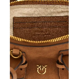 Brown Cowhide Shoulder Bag