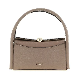 Gray Calfskin Handbag