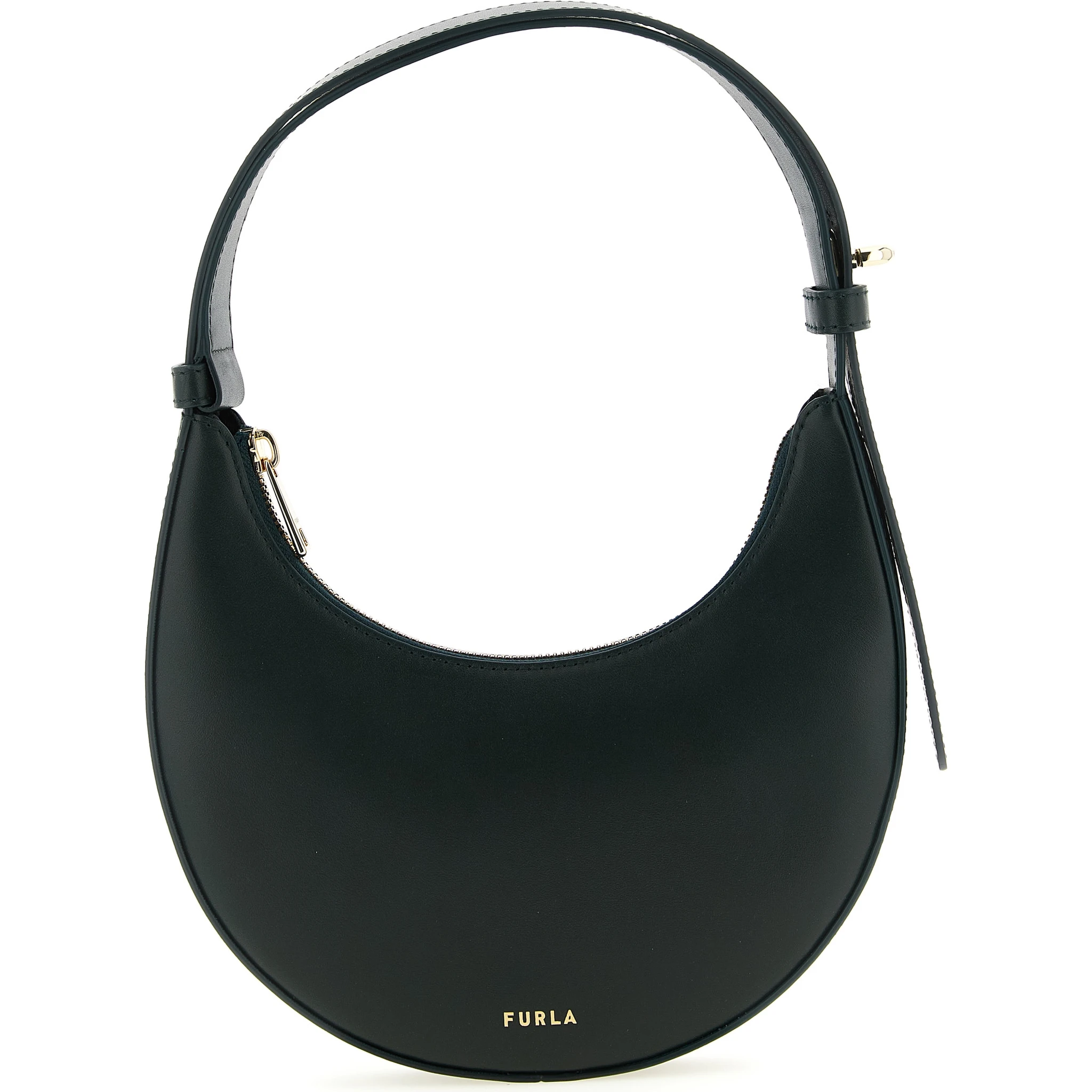 Bicolor Calfskin Shoulder Bag