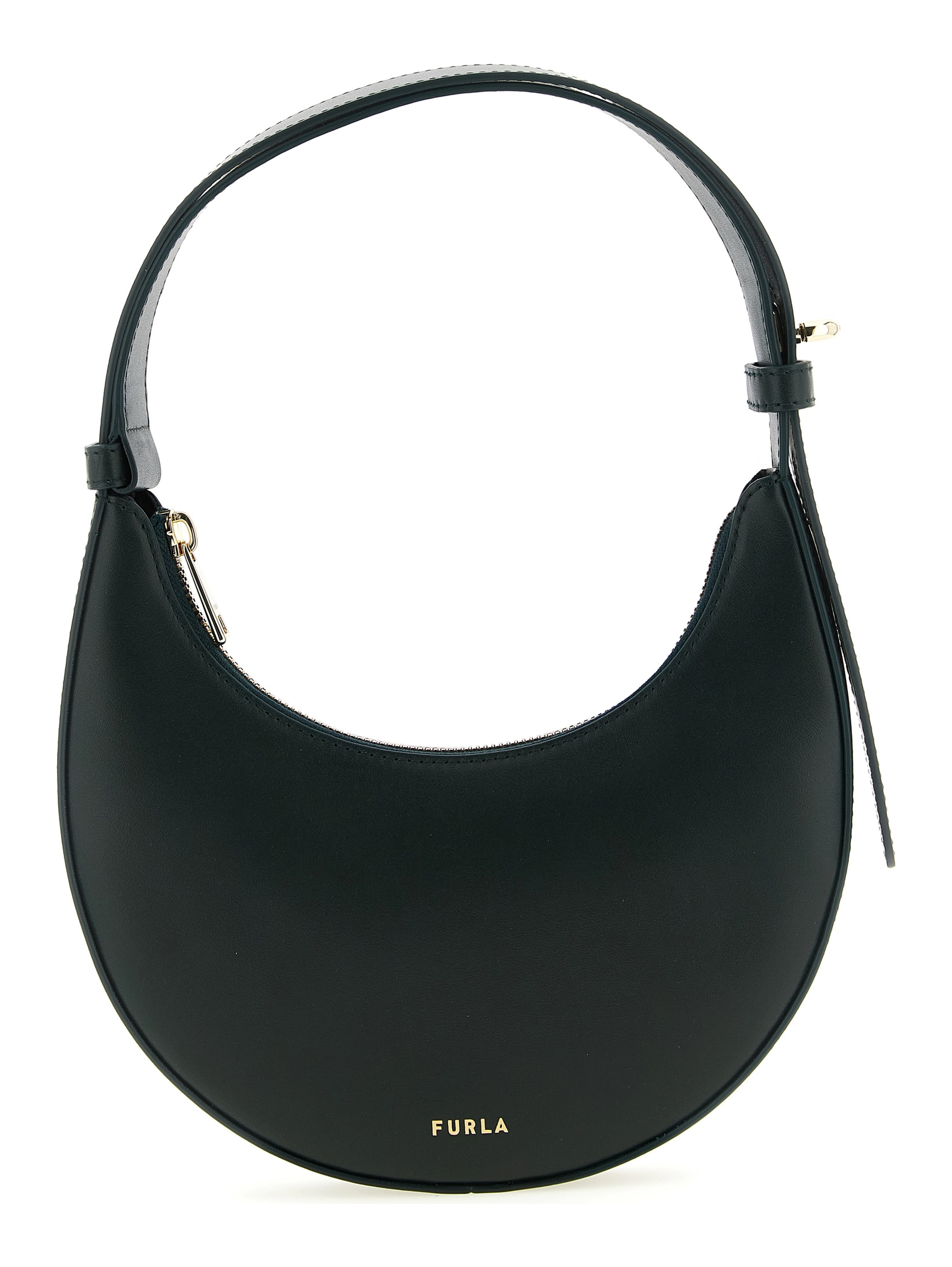 Bicolor Calfskin Shoulder Bag