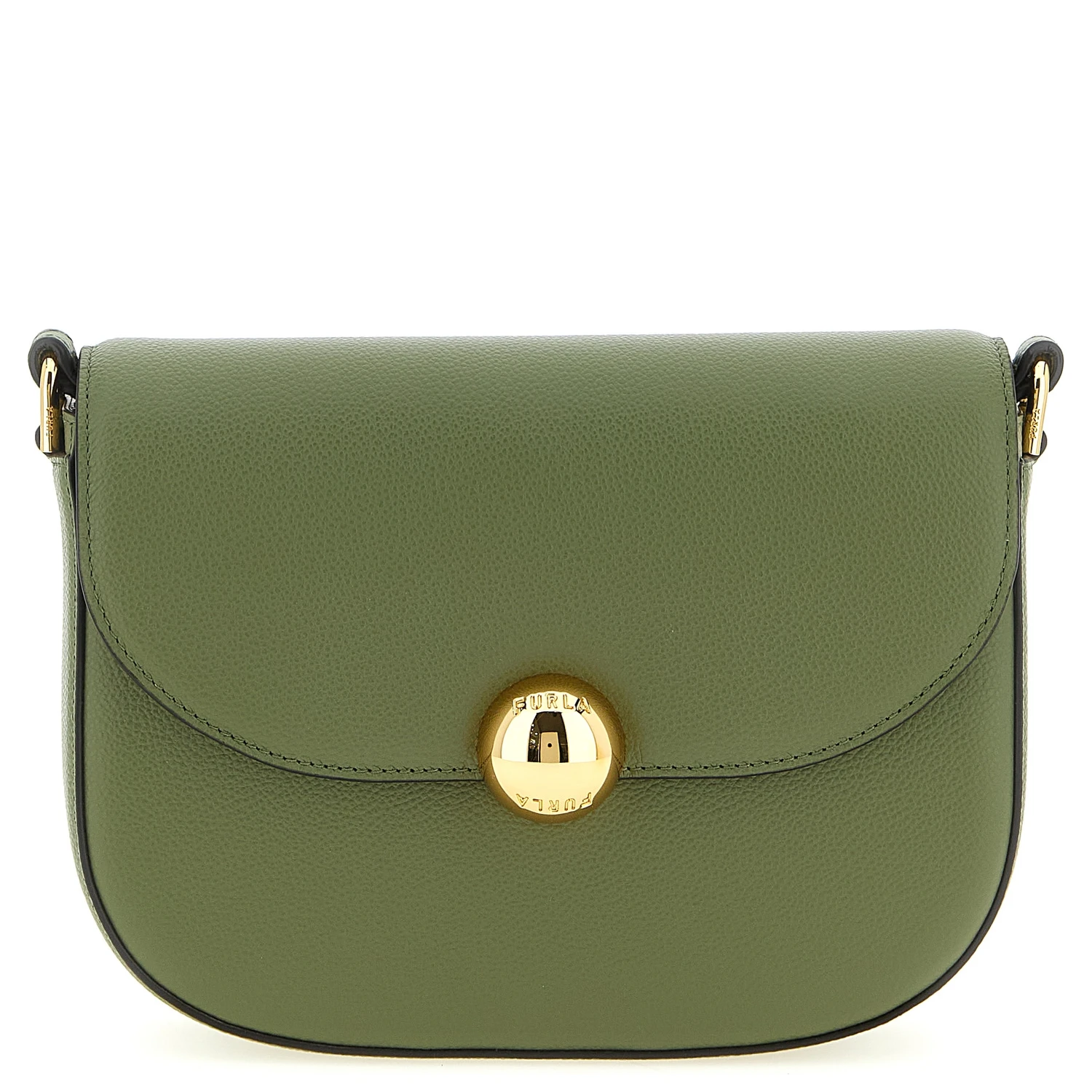 Bicolor Calfskin Crossbody Bag