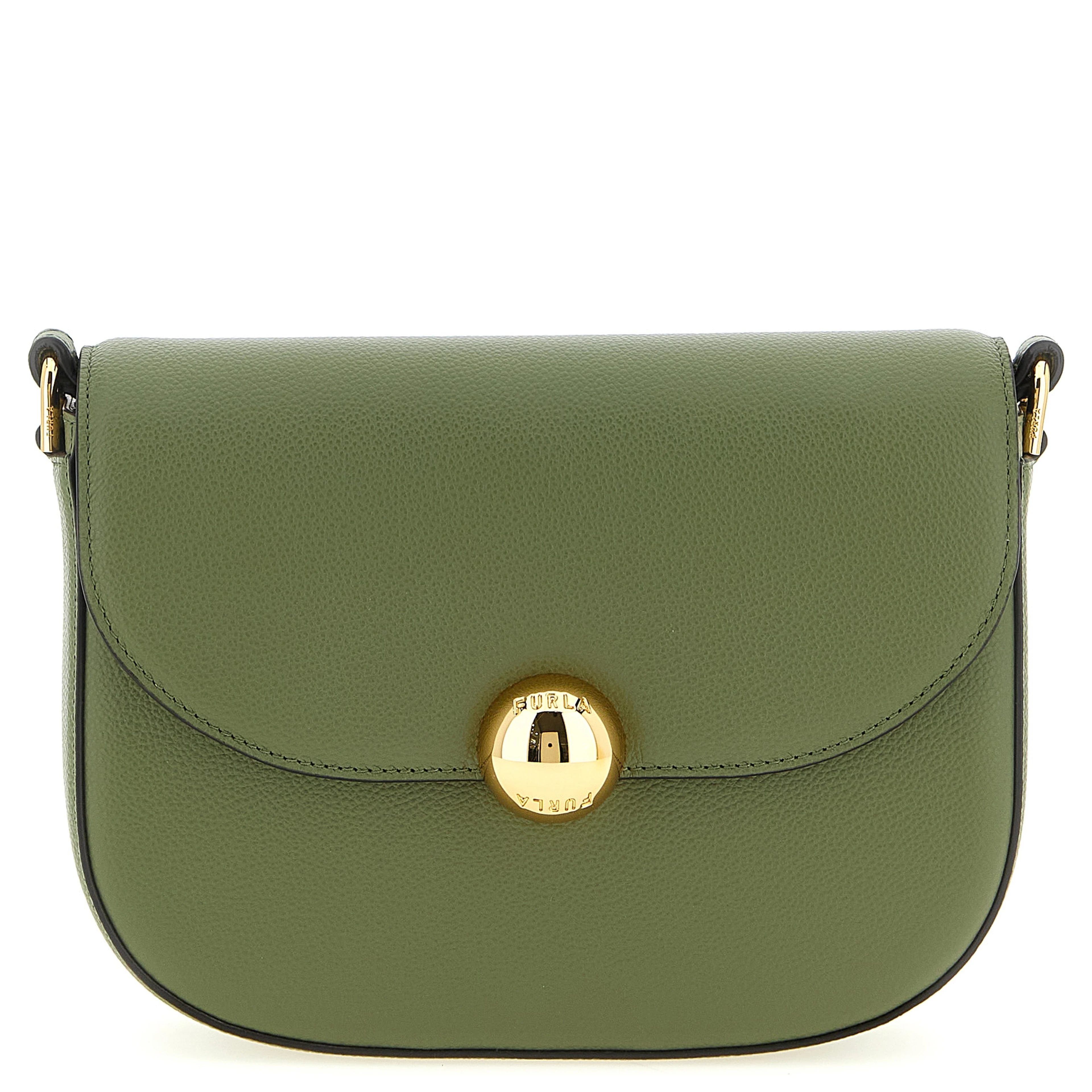 Bicolor Calfskin Crossbody Bag